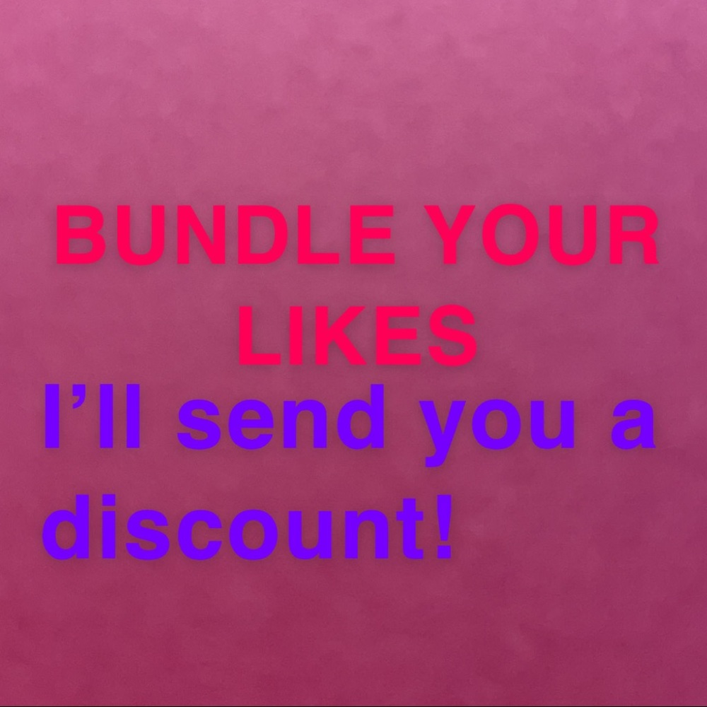 Bundle Your Likes For A Discount!